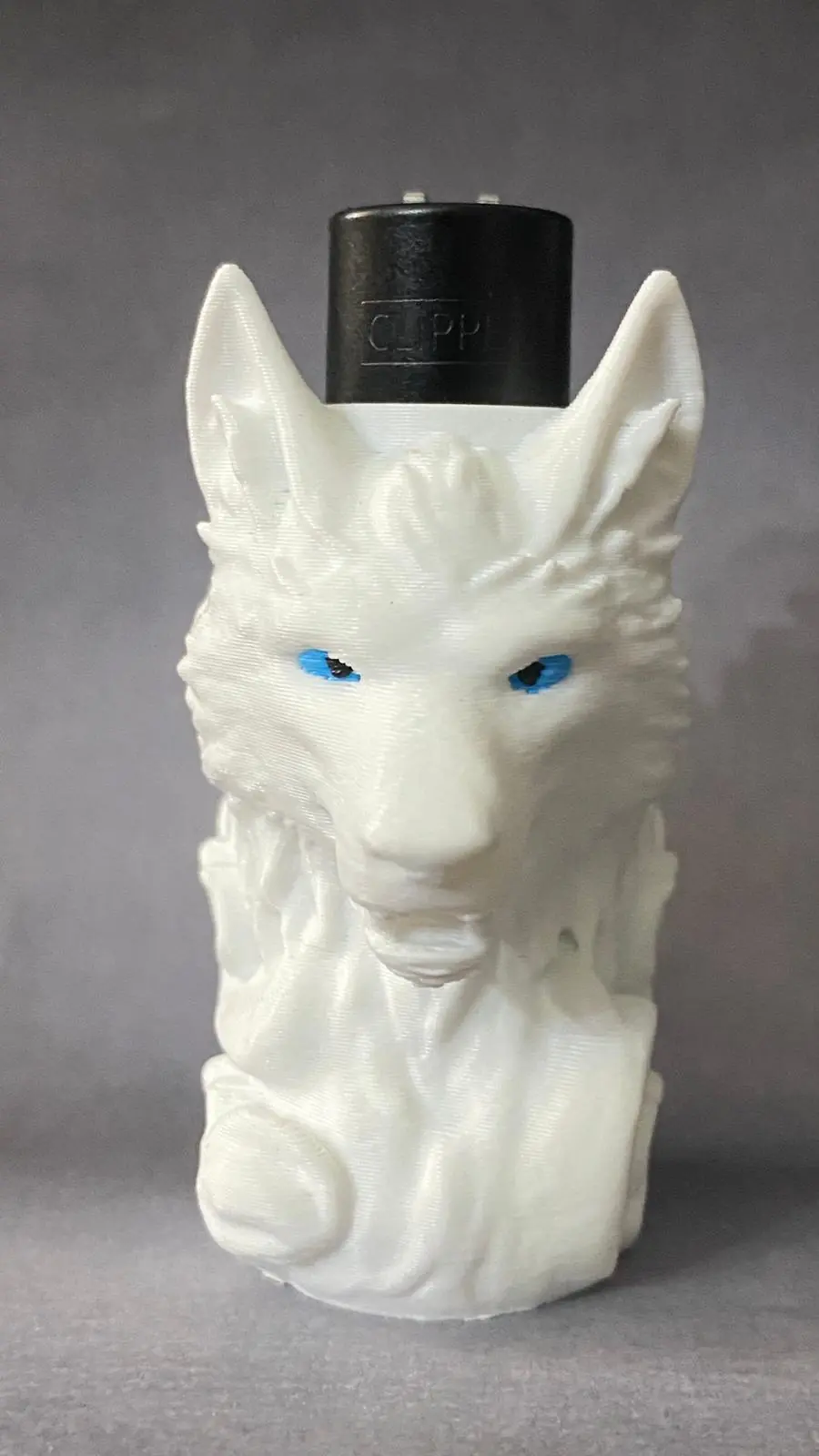 Beyaz Kurt Clipper Çakmak – Animal Spirit Koleksiyonu