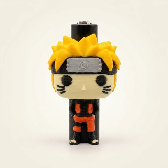 Orange Ninja Clipper Lighter – Anime Legends Collection